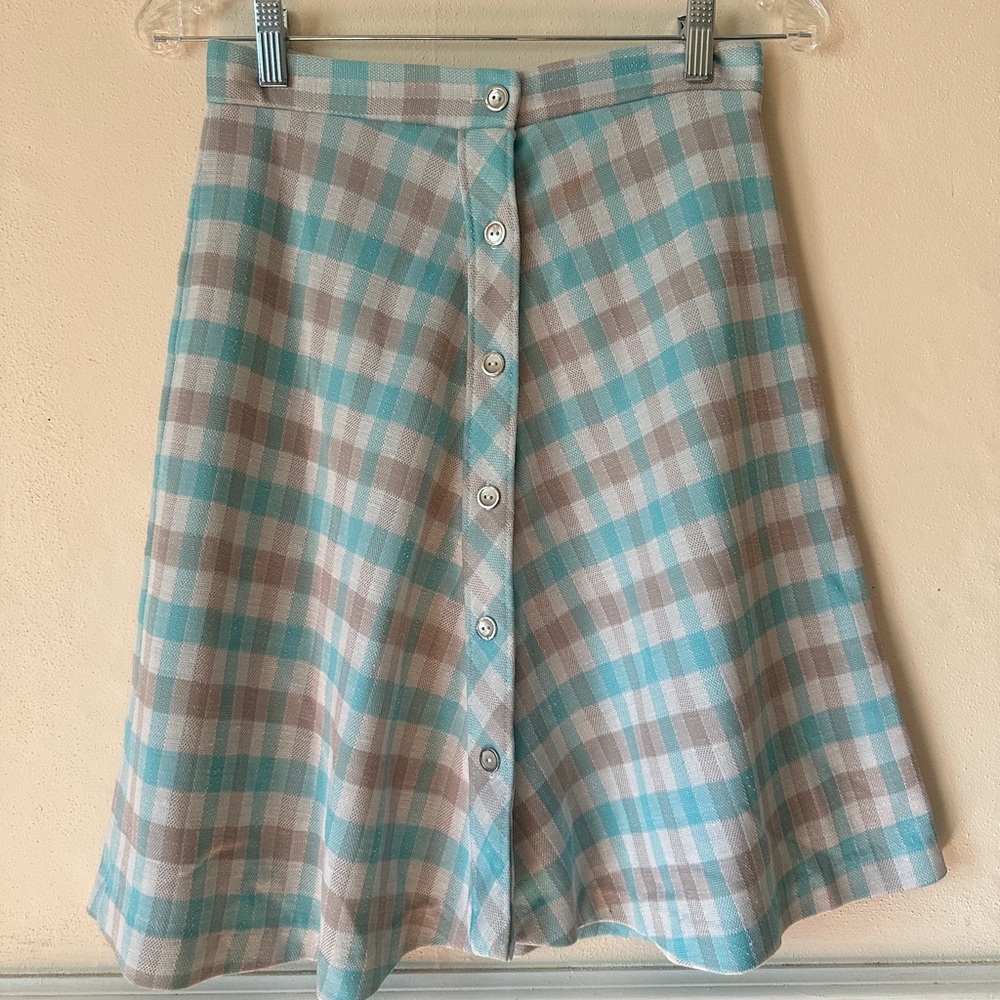 Plaid Vintage JC Penney Skirt
